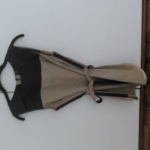 Elie Tahari Tunic with Snake Print Belt